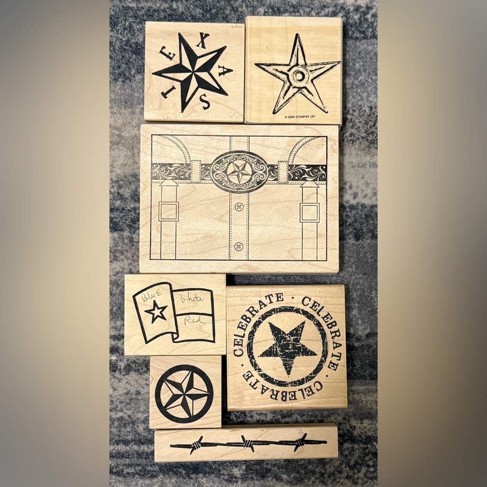 Texas Star Celebration Stamp Set